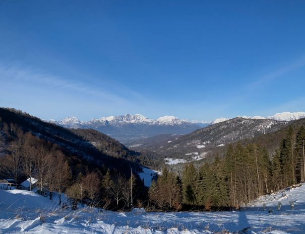 Panorama sulle Dolomiti Bellunesi